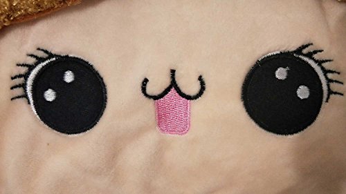 14" Plush Sleeping Fruit Pillow Cushion Small Apple Embroidery Animal Winter Warmer Hand Muff Gift