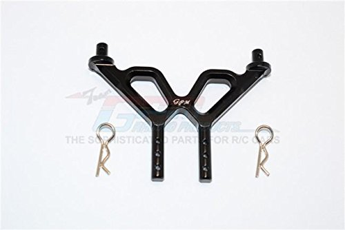 Axial Yeti Jr. SCORE Trophy Truck (AX90052) Upgrade Parts Aluminum Front Body Post And Mount - 1Pc Set Black