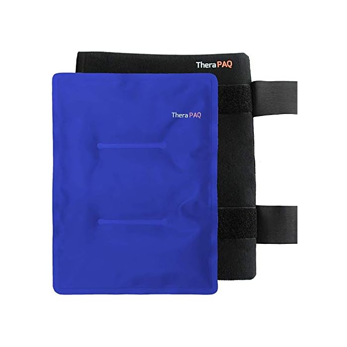 Large Pain Relief Ice Pack with Wrap - Elastic Velcro Straps for Hot/Cold Therapy | Best as Heat Pad or Cold Pac for Hip…