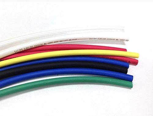 FidgetFidget Heat Shrink 0.6~10mm Polyolefin 2:1 Tubing Insulation Shrinkable Tube-5/10Meter 4 Clear（Transparent） φ0.8mm