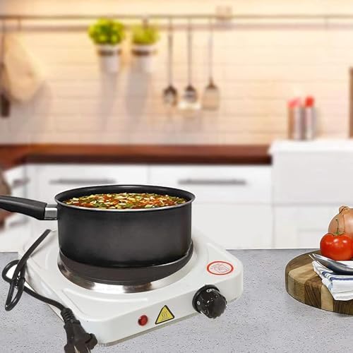 SOKANY Hot plate Countertop Single Cast Iron Burner, 1000 Watts