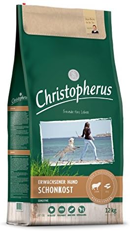 Christopher Dry Food for Small and Futtersensible Adult Dog Who