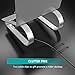 Anypro Laptop Stand - Aluminium Notebook Stand Laptop Computer Stand for Laptop, Notebook Computer Stand Laptop Holder Notebook Support for Apple MacBook/MacBook Pro/Air/ HP, 10-17in Laptops- Silver