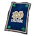 Logo Brands NCAA Notre Dame Fighting Irish UltraSoft Blanket, One Size, Team Color