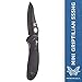 Benchmade - Griptilian 555HG, Plain Sheepsfoot, Black Glass-Filled Nylon Handle, Coated Finish