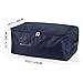 DOKEHOM 105L XX-Large Underbed Clothes Storage Bag with Zip, Thick Ultra Size Clothes Moving Bag, Moisture proof (Dark Blue)