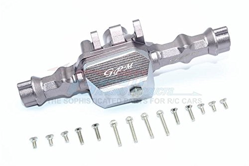 Traxxas TRX-4 Trail Defender Crawler Upgrade Parts Aluminum Rear Gear Box - 1 Set Gray Silver