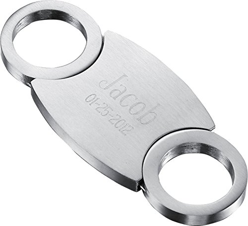 Personalized Cigar Cutter with Free Engraving