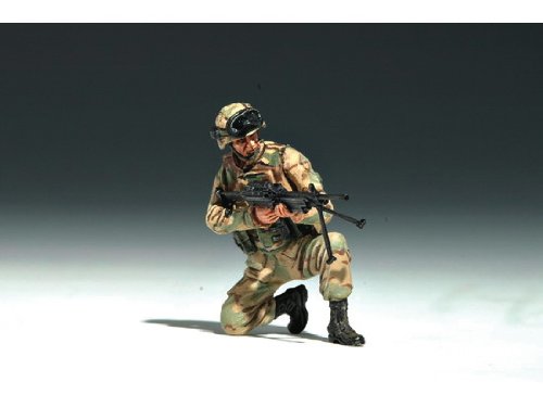 Trumpeter US 101st Airborne Division Crew Figure Set, Scale 1/35, 4-Pack