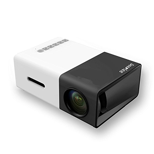 DeepLee DP300 Mini Projector, Portable LED Projector Home Cinema