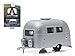 GREENLIGHT 1:64 HOBBY EXCLUSIVE VINTAGE 16' AIRSTREAM BAMBI SILVER GLAIR by Greenlight