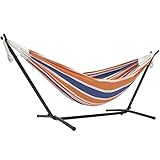 Vivere UHSDO9-40 Double Cotton Hammock with Space