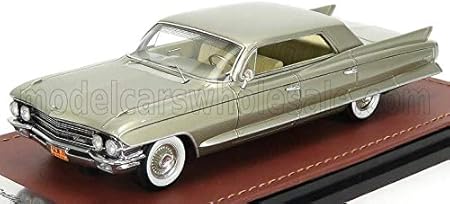 Amazon ミニカー アメ車 1 43 キャデラック セダン デビル Glm Models Cadillac Sedan Deville 4 Windows 1962 Victorian Gold Met Glm ミニカー ダイキャストカー おもちゃ