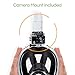 AugustTrek ONE80 GoPro Compatible Snorkel Mask - Full Face Design, Foldable Tube and Upgraded Wide 180° Lens, Largest in Market. Breathe Comfortably with Enhanced Easy Breathing Technology.
