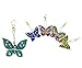 SuperDecor DIY Diamond Painting Keychain 5D Mosaic Making Full Drill Special Shape Diamond Painting Pendant for Art Craft Key Ring Phone Charm Bag Decor, Butterfly
