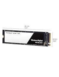 WD Black SN750 250 GB NVMe SSD para juegos internos   Gen3 PCIe, M.2 2280, 3D NAND   WDS250G3X0C