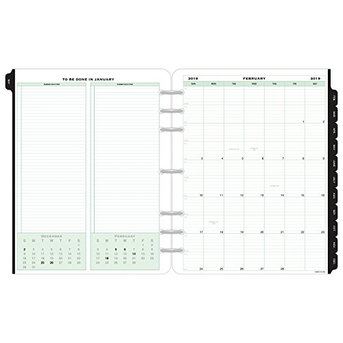DayTimer 2019 Weekly Planner Refill, 81/2" x 11", Folio Size 5, Two