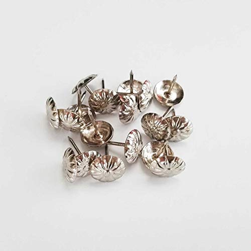 Flower Nail Jewelry Chest Wine Box Case Furniture Sofa Door Decor Tack Stud Pushpin Large Head - Thumbnail 3