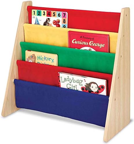 2you Kids Wooden Bookshelf Children Book Storage Rack Bookcase Tidy Bedroom Shelf
