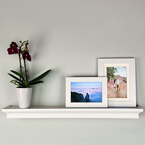 Ballucci Classic Floating Wall Shelf Ledge, 24 Inch, White Buy Online in UAE. Kitchen