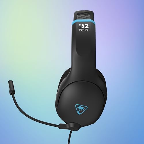 Turtle Beach Airlite Fit Wired Gaming Headset Offiziell Lizenziert für Nintendo Switch 2, 1, und OLED, Anthrazitschwarz 10