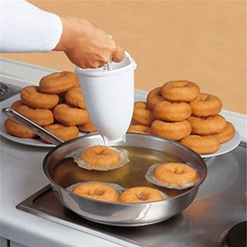 Donut Maker, Botrong Plastic Doughnut Maker Machine Mold DIY Tool Kitchen Pastry Making Bake Ware