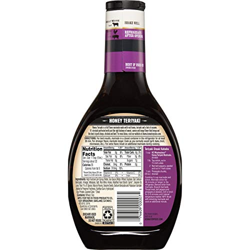 KC Masterpiece Honey Teriyaki Marinade, 16 Ounces - Thumbnail 2