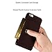 Lockwood iPhone 6/6s Snap On Wallet Case | Vintage Dark Brown | Travel Wallet With Card Holder | Ultra Slim & Lightweight Design | Classic Cases for Modern Devices | (4.7