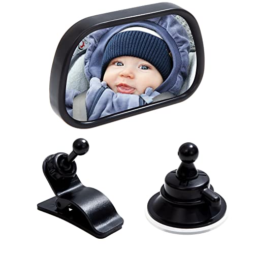 ONLYFU Baby Car Mirror Car Seat Mirror Rear Facing Infant Child Acrylic