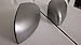 Silver Brushed Aluminum Vinyl Wrap Sticker Decal Film Sheet - 12