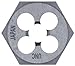 Century Drill & Tool 97617 Metric Hex Die, 12.0X1.25