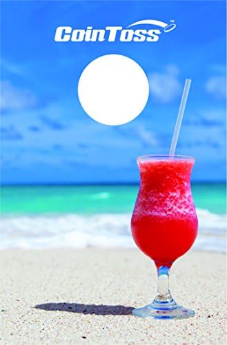 CoinToss Boards - The Game Where Quarters Meets Cornhole (Beach Beverage)