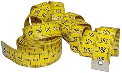 DIE NÄHZWERGE HOECHSTMASS profi: extralanges Maßband/Metermass - bis 200cm Länge | Bandmaß messen nähen Schneiderei - deutsches Markenprodukt mit Präzisionsskala - made in Germany
