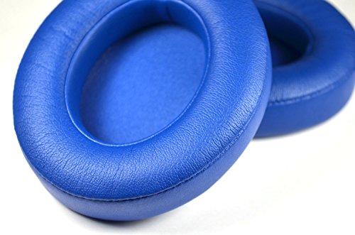 ITIS Replacement Earpad Cushions for Beats Studio 2.0 Wired/Wireless,Sutdio 3.0 Over-Ear Headphones (Not for Solo or Studio 1st Gen Headphones) with ITIS Cable Clip (Blue) - Thumbnail 4