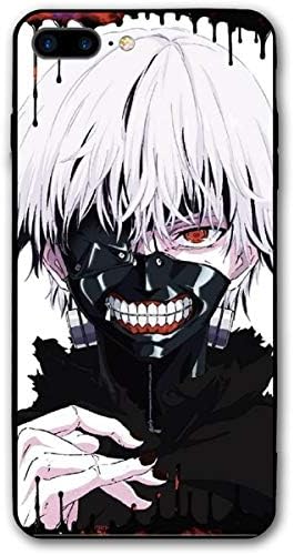 SWDFFG iPhone 7 Plus iPhone 8 Plus Case- Stylish Cool Tokyo Ghoul PC Slim Shockproof Flexible Back Protective Case for iPhone 7 Plus/iPhone 8 Plus