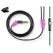 Jlab Audio J5M Metal Earbuds Style Headphones w/Mic, Guaranteed for Life - Passionfruit Pink/Black
