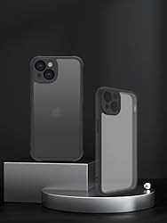 EUMADOVE for iPhone 13 Mini Case Translucent Matte