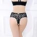 5 Pack Women's Lace Thongs Bikini Panties Sexy Lingerie Panty G-String Underwear