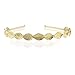 Cute Silk Cat Ears Wired Headband (gold)