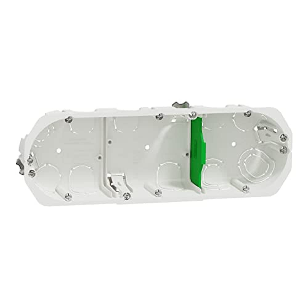 Schneider Electric IMT35934 Multifix Flush-Mounting Box Diameter 67 mm Depth 40 mm 3 Hole Spacing 71 mm