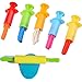 Smart Dough Tools set,Dough Clay Extruders Tool for Kids - 11 Pieces Assortment (Ages 3 and Up)