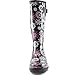 Women's Puddles Rain and Snow Boot Multi Color Mid Calf Knee High Waterproof Rainboots