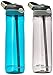 Contigo AUTOSPOUT Straw Ashland Water Bottles, 24 oz, Scuba and Smoke, 2-Pack primary
