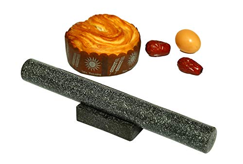 Kota Japan Premium 14” Granite Rolling Pin |EFFORTLESS Dough Roller for Baking, Pastry, Pizza | STURDY GRANITE BASE | Protect Countertops | Easy Clean | Stays Cool | Perfect Gift for Wedding Registry! - Thumbnail 3