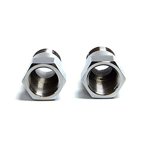 Universal Oxygen O2 Sensor Spacer Adapter Extender extension spacer HHO O2 Bung Test Pipe With M18x1.5 Mild Steel 2 pcs A7831F
