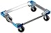 Carlisle FoodService Products Cateraide Dolly for PC300N Pan Carriers with Reinforced Corners for Catering and Events, Aluminum, 23.75 x 17.38 Inches, Silver