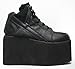 Y.R.U. Shoes YRU QOZMO Lace Up High Flatform Platform Sneaker