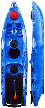 Riber Diving Kayak - One Seat One Person Sit On Top Style for Divers - Length: 320cm / 10.5ft - Includes Anchor with 5m chain and International dive flag - Available in two colours - Model 1015