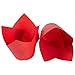 Tulip Cupcake Liners, 150 Pack, Medium - Baking Cups - Muffin Wrappers - Perfect for Bakeries, Catering, Restaurants, Red