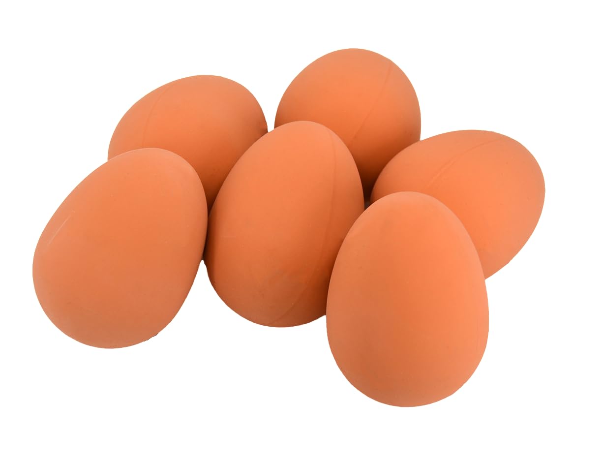 Storm&Lighthouse 6x Bouncy Eggs Rubber Balls Fake Eggs Prank Joke Toy Gag Gift